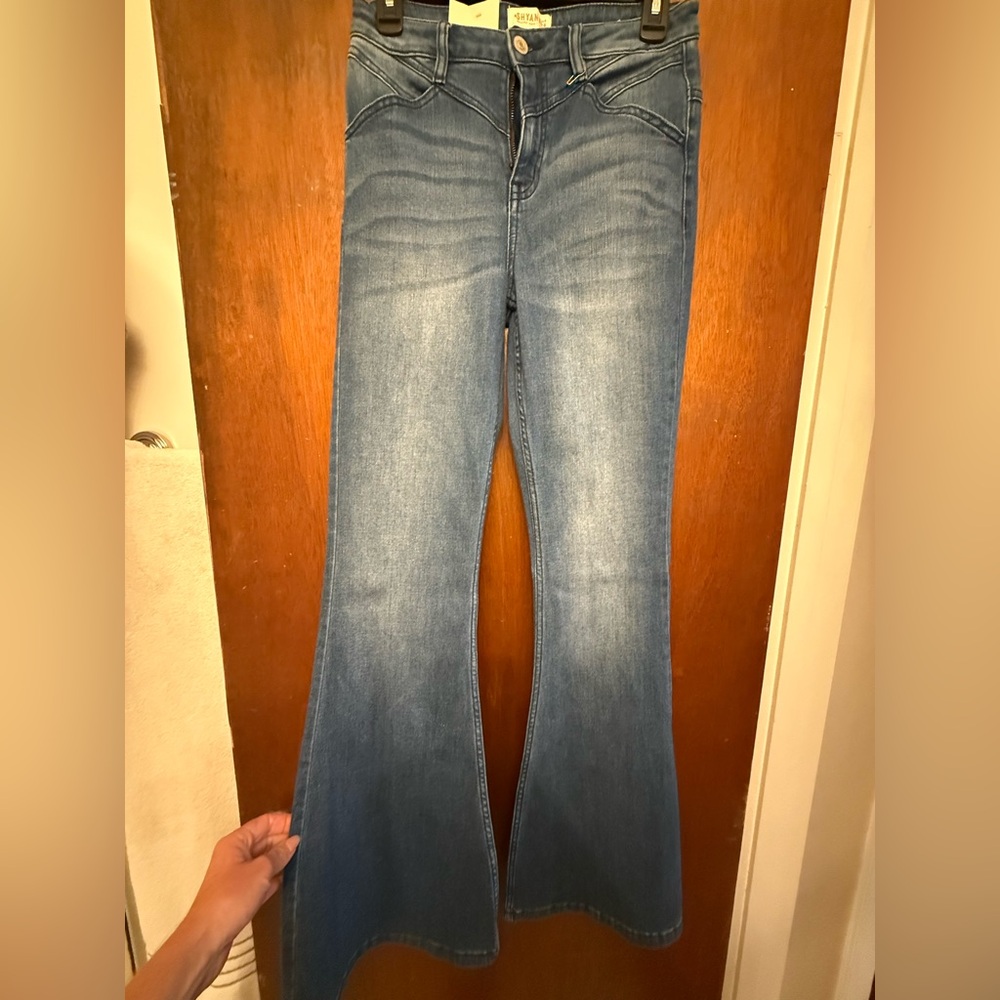 Shyanne Light Blue Flare Jeans